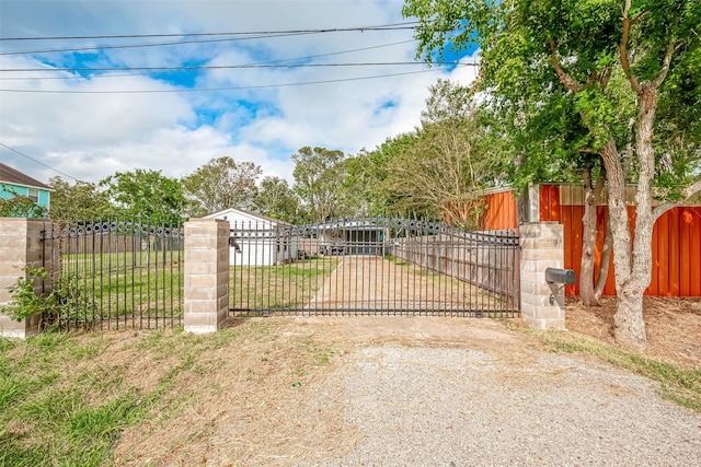 view of gate