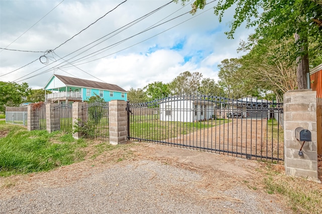 view of gate