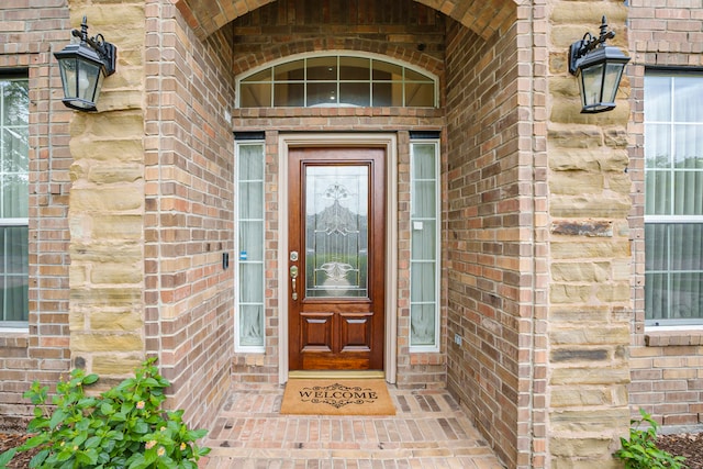 view of property entrance