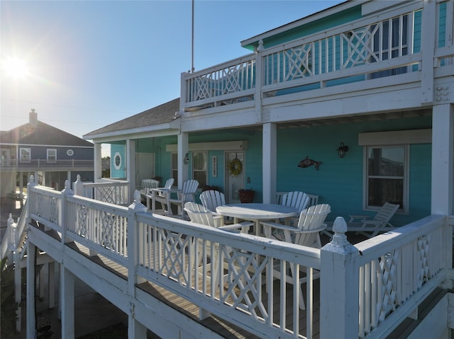 view of rear view of house