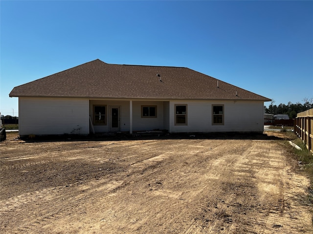 view of back of house