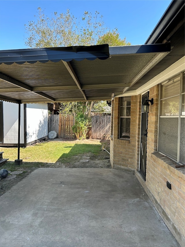 view of patio / terrace