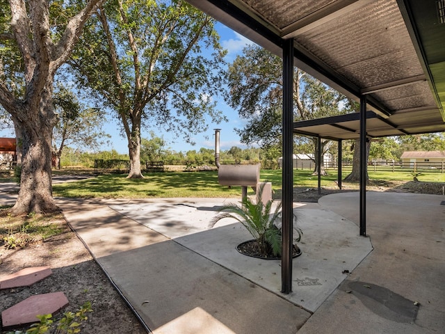 view of patio