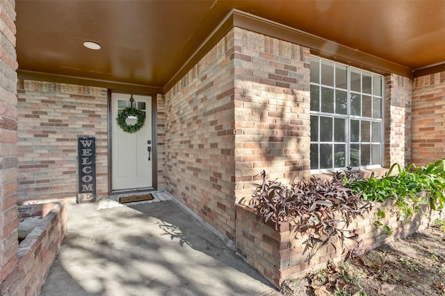 view of entrance to property