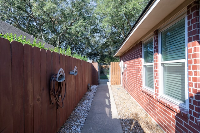 view of property exterior