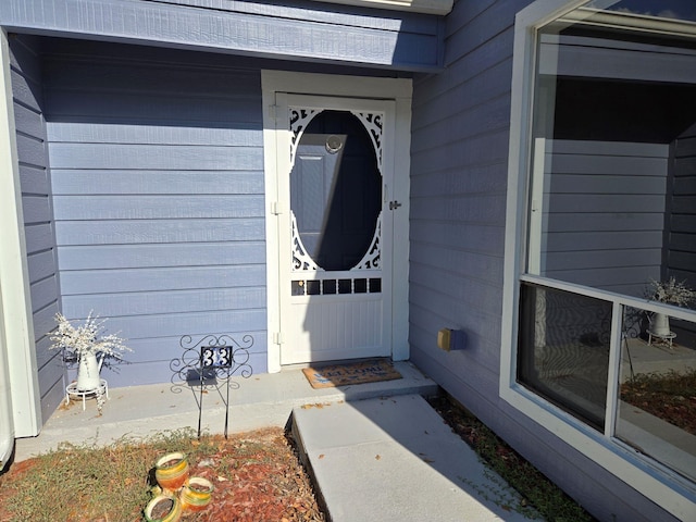 view of property entrance