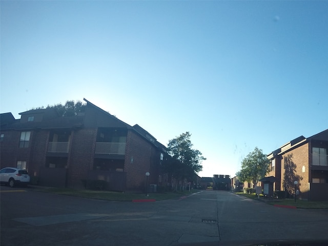 view of road