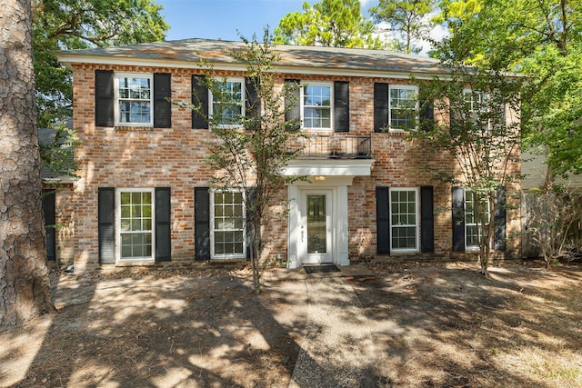 view of colonial-style house