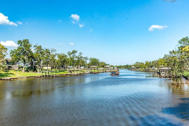 property view of water