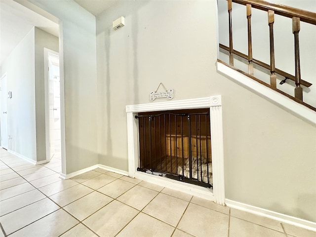 interior space featuring tile patterned floors