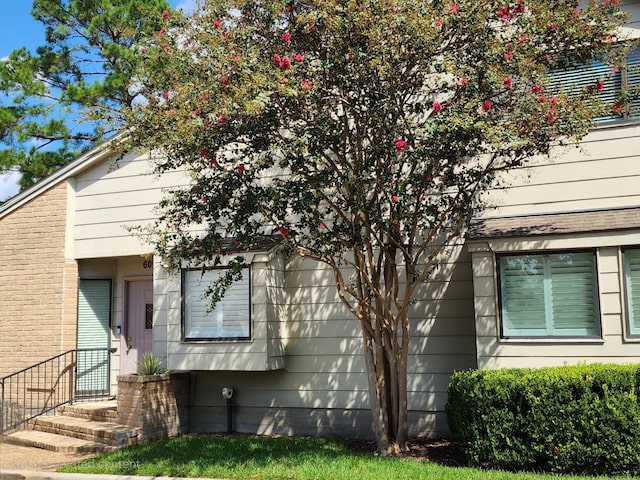 view of side of property