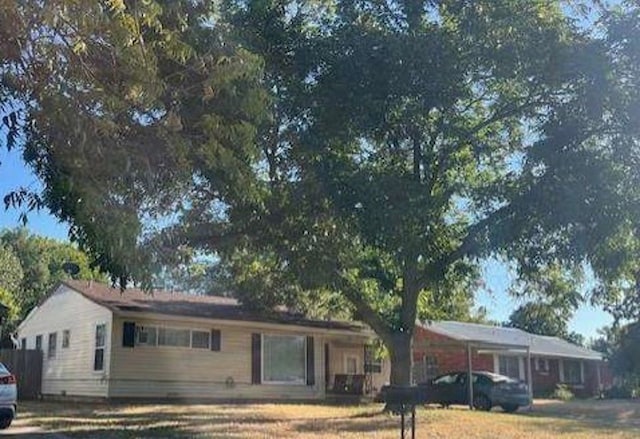 view of ranch-style house