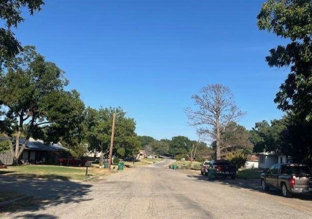 view of road