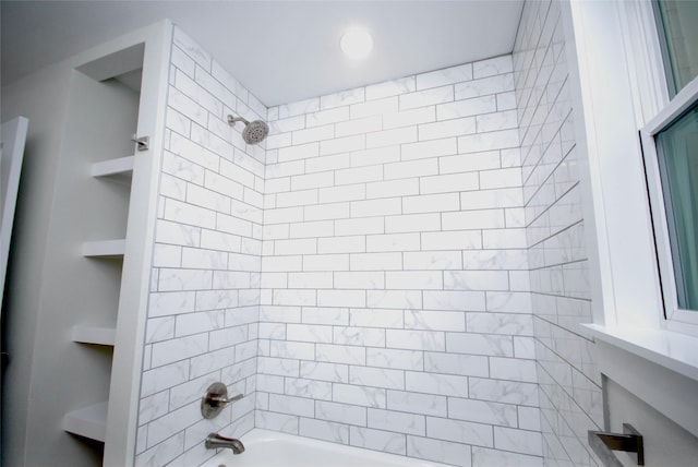 316 N Penn, Flatonia, TX 78941 - full bath with shower / washtub combination and built in features