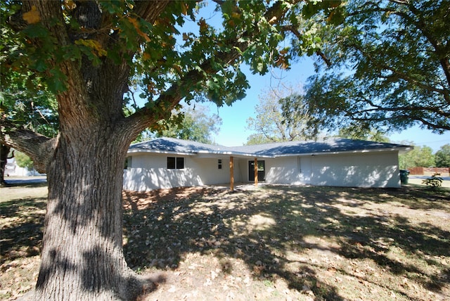 view of back of property