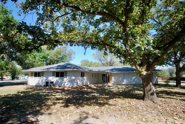 view of ranch-style home