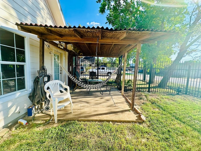 view of patio / terrace