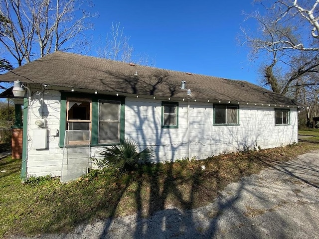 view of property exterior