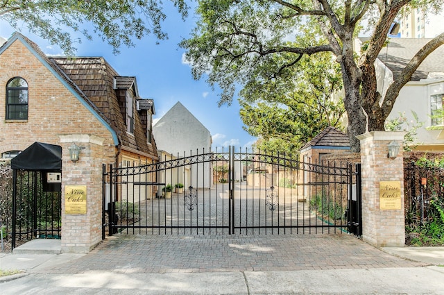 view of gate