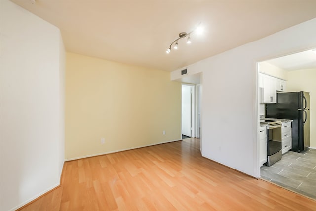 interior space featuring light hardwood / wood-style flooring