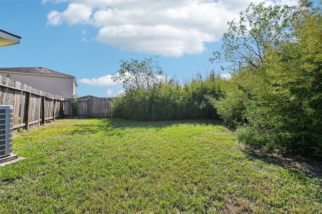 view of yard