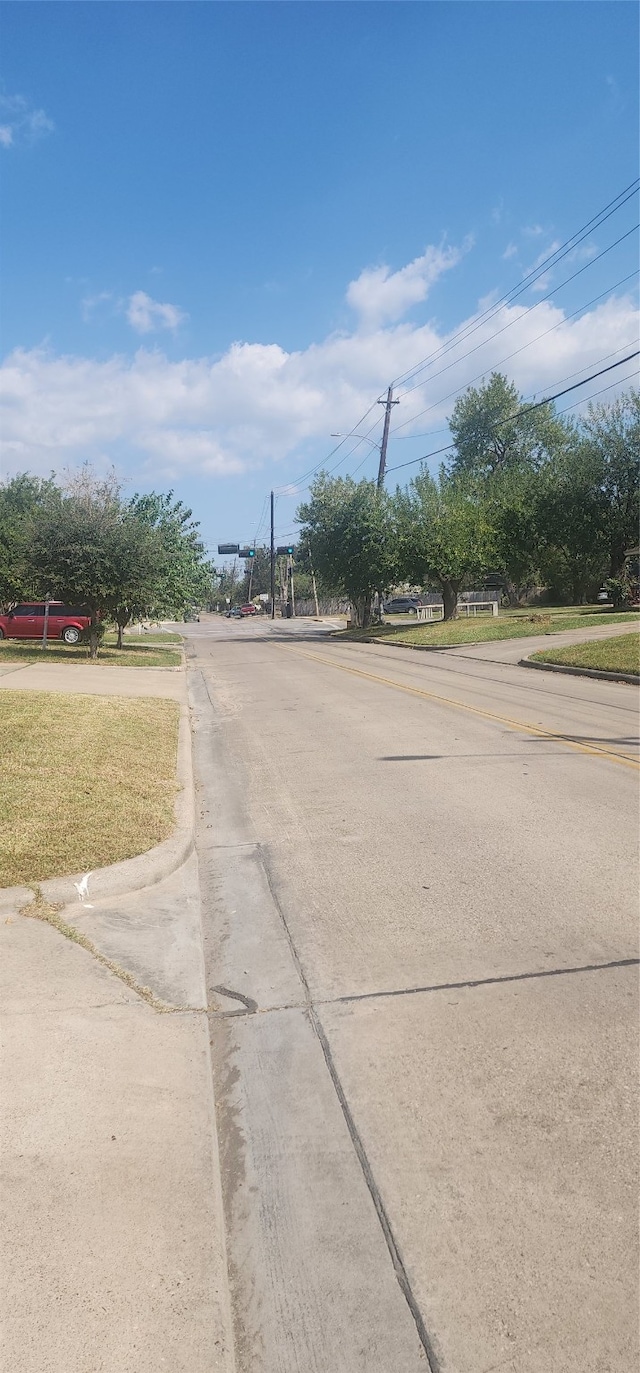 view of street