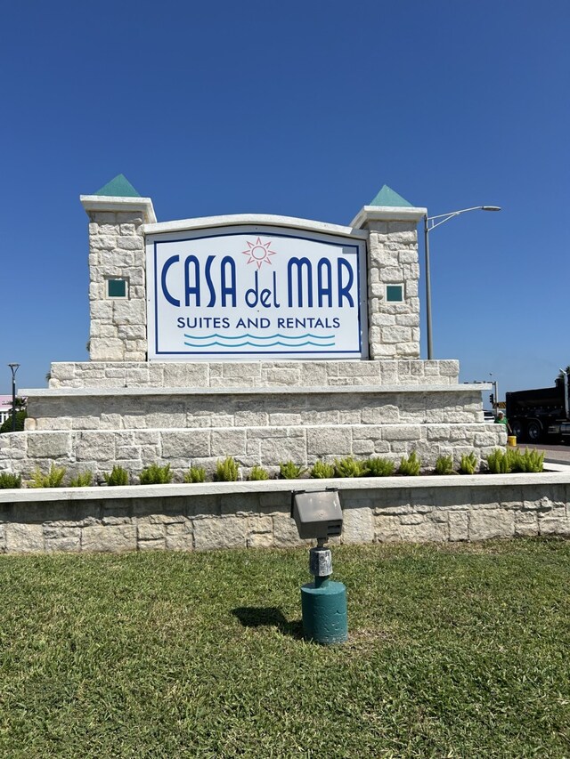 6102 Seawall Blvd Unit 375, Galveston, TX 77551 - view of community / neighborhood sign