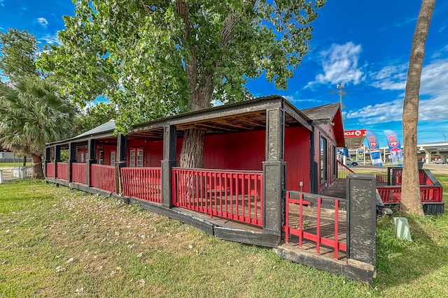 view of stable