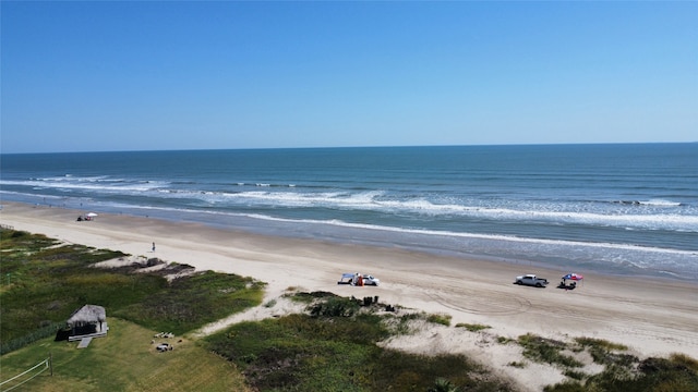 water view featuring a view of the beach