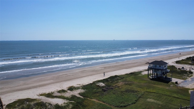 2529 Howell, Crystal Beach, TX 77650 - water view featuring local beach