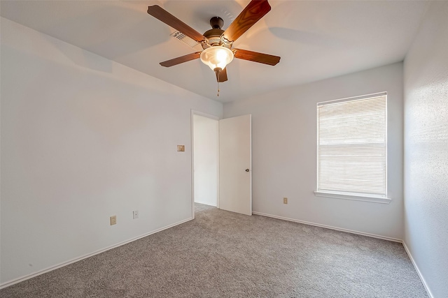 5110 Prairie Creek Dr, Houston, TX 77084 - carpeted spare room with ceiling fan and baseboards