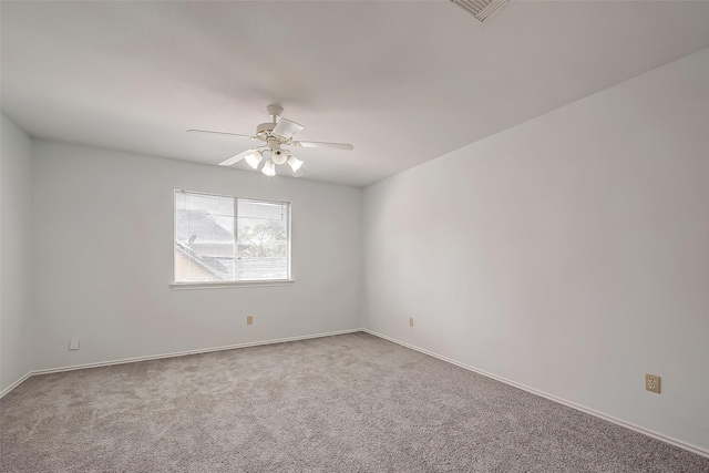 5110 Prairie Creek Dr, Houston, TX 77084 - carpeted empty room with ceiling fan and baseboards