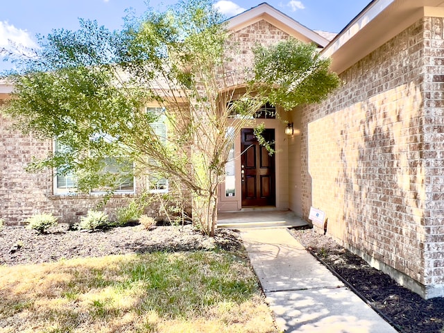 view of property entrance