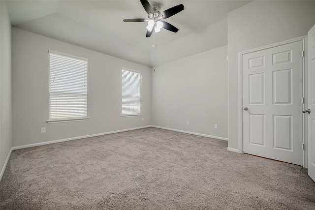 3423 Hackberry Tree Ln, Katy, TX 77449 - carpeted empty room with a ceiling fan and baseboards