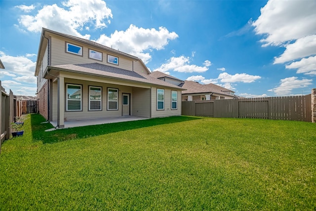 3423 Hackberry Tree Ln, Katy, TX 77449 - back of property featuring a patio