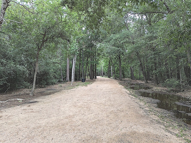 view of road