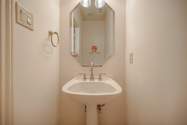 bathroom with sink