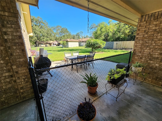 view of patio