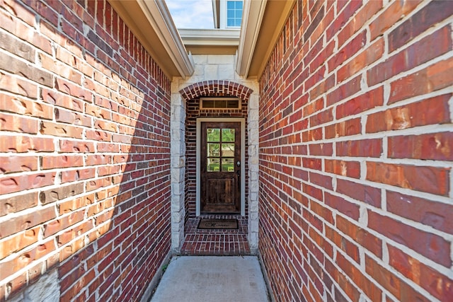 view of property entrance