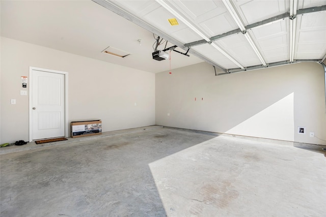 22107 King Heights Ln, Houston, TX 77073 - garage featuring a garage door opener