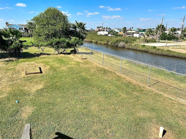 property view of water