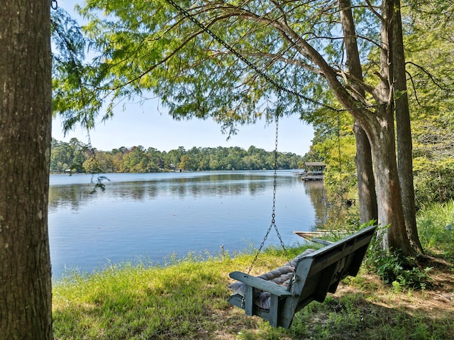 property view of water