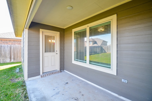 view of property entrance