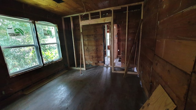 misc room featuring dark hardwood / wood-style floors