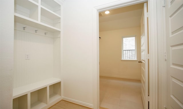 view of mudroom