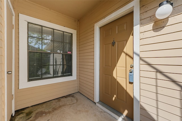 view of entrance to property