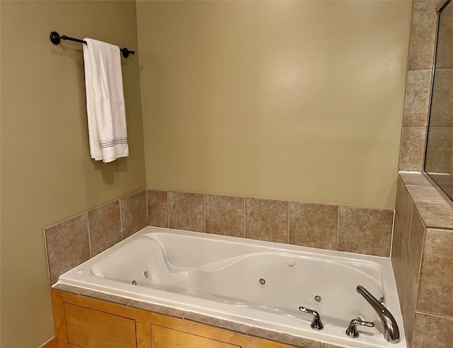 bathroom with a bathing tub