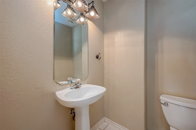 bathroom with toilet