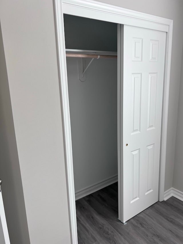 view of closet