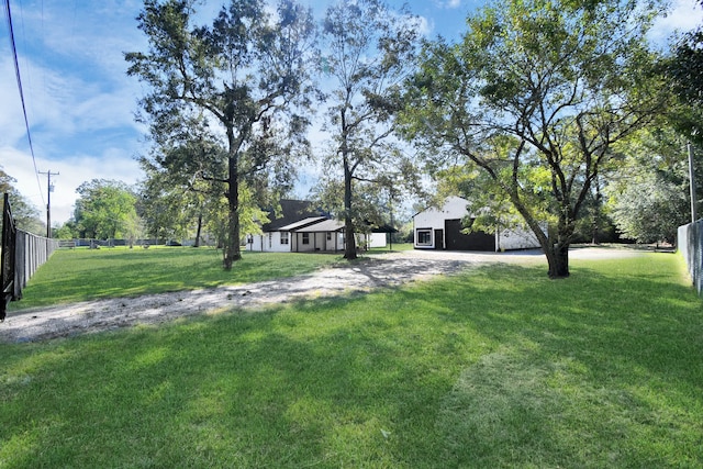 view of yard